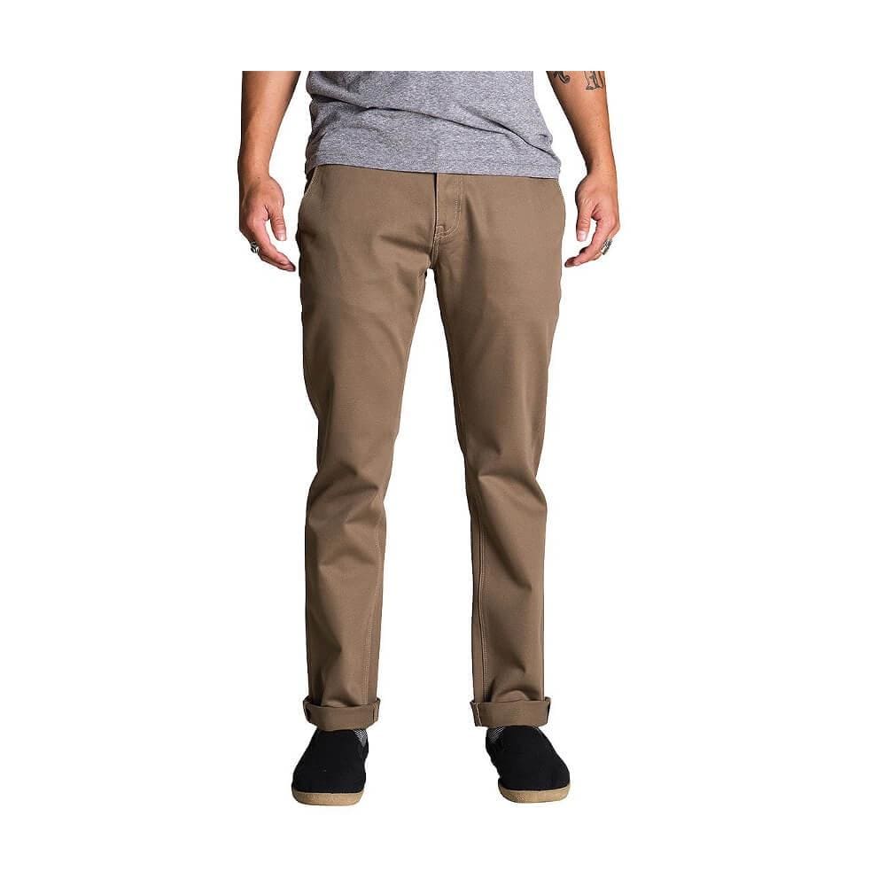 Krew K Slim Chino Pant Tobacco - 50-50 Skate Shop