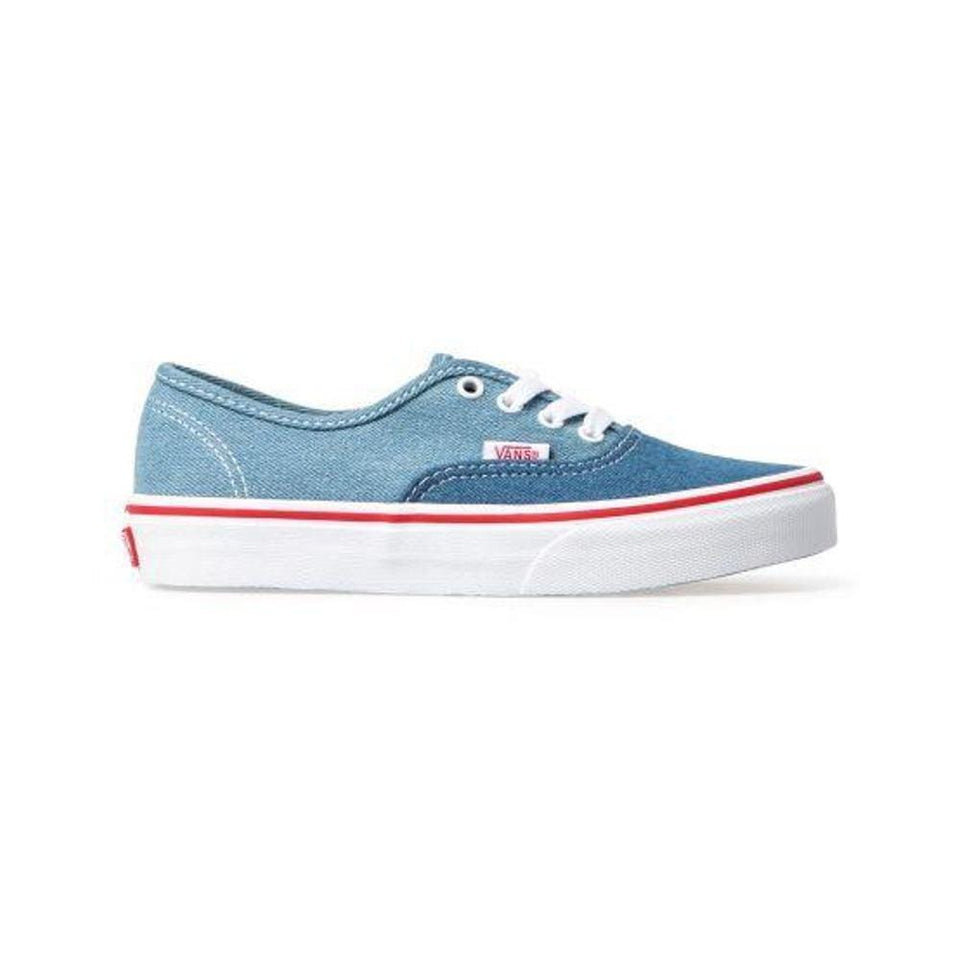 Vans Kids Authentic Denim 2 Tone Blue True White - 50-50 Skate Shop