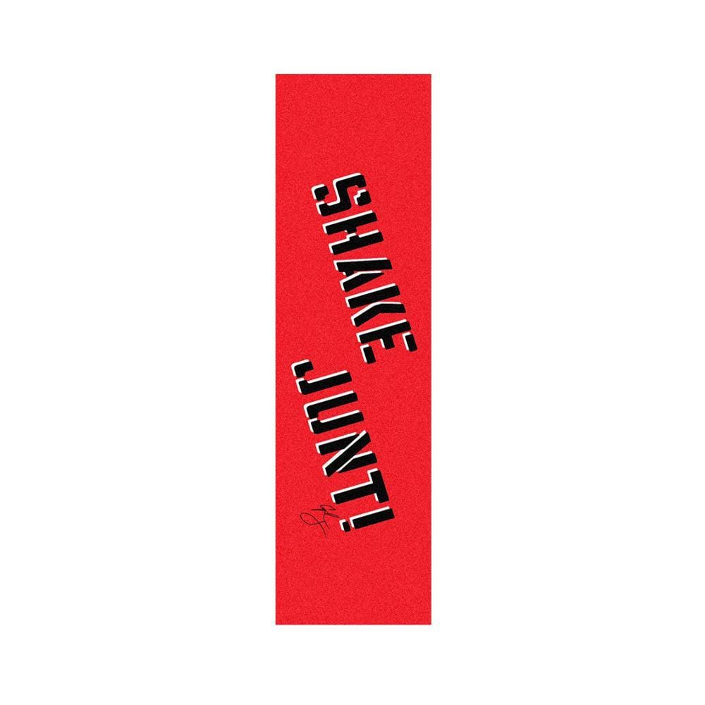 Shake Junt Skateboard Grip Tape Red Black 9" x 33" - 50-50 Skate Shop