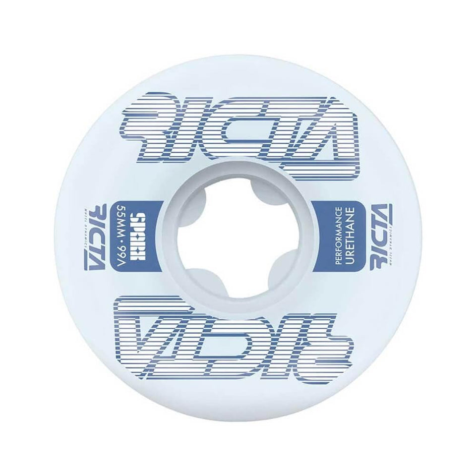 Ricta Skateboard Wheels Framework Sparx 55mm 99A White - Set of 4 - 50-50 Skate Shop
