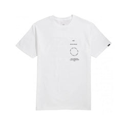 Vans Distortion Type Short Sleeve Tee White - 50-50 Skate Shop