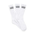 Vans Classic Crew Socks Mens Size 9.5-13 White 3 Pack - 50-50 Skate Shop