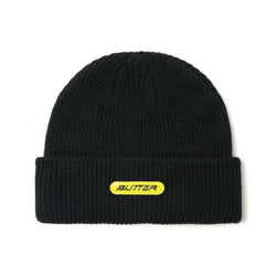 Butter Goods Runner Beanie Black - 50-50 Skate Shop