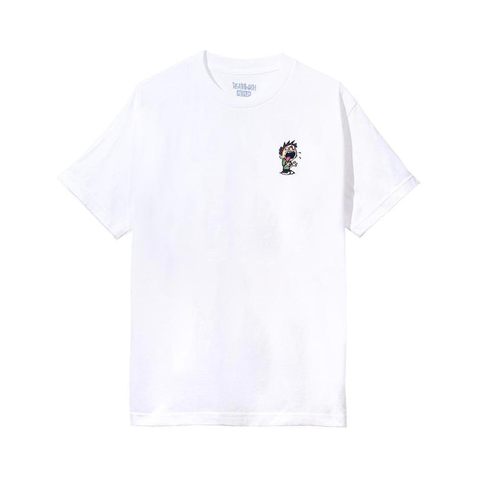 Deathwish Spaz Tee White - 50-50 Skate Shop