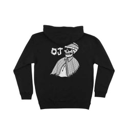 OJ Wheels Dressen Vato Pullover Hoodie Midweight Black - 50-50 Skate Shop