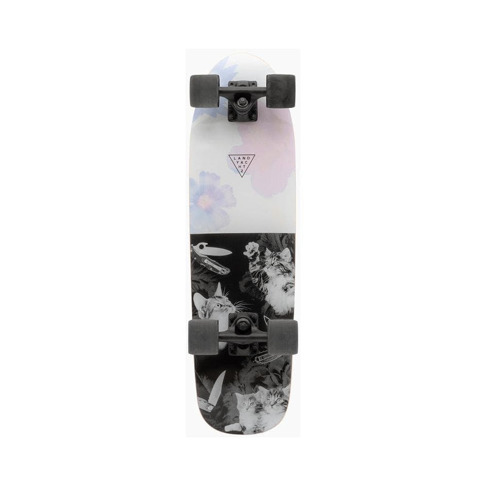 Landyachtz Skateboard Complete Dinghy Cat Fight 8" x 28.5" - 50-50 Skate Shop