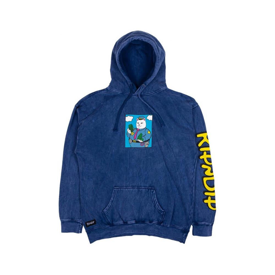 Ripndip Hoodie Confiscated Ocean Blue - 50-50 Skate Shop