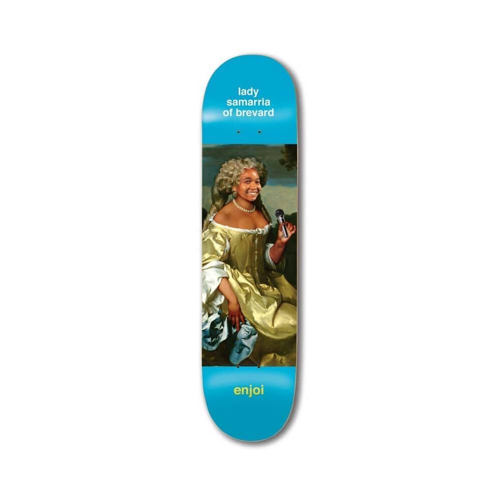 Enjoi Skateboard Deck Renaissance R7 8.375" x 32.2" Samarria Brevard 14.25" WB - 50-50 Skate Shop