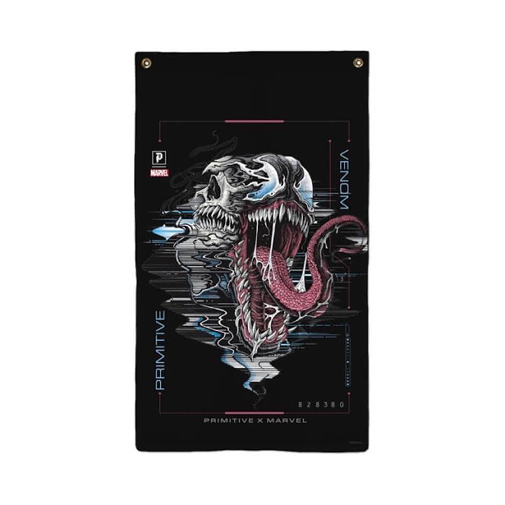 Primitive Skate Banner Marvel Venom Black - 50-50 Skate Shop