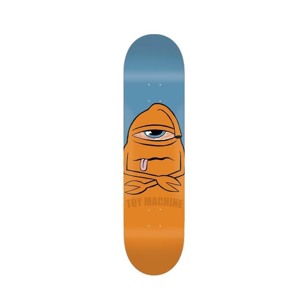 Toy Machine Skatebooard Deck Bored Sect 8.25" x 31.88" Blue Orange 14" WB - 50-50 Skate Shop