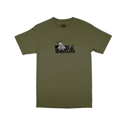 Passport Ratto Tee Military Green - 50-50 Skate Shop