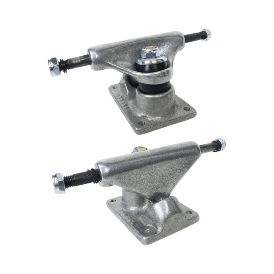 Tracker Skateboard Trucks Midtrack 85mm (6 Inch) Silver (1 Pair) - 50-50 Skate Shop