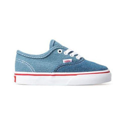 Vans Toddler Authentic Denim 2 Tone Blue True White - 50-50 Skate Shop