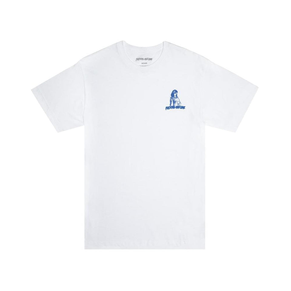 Fucking Awesome Pregnant T-Shirt White - 50-50 Skate Shop