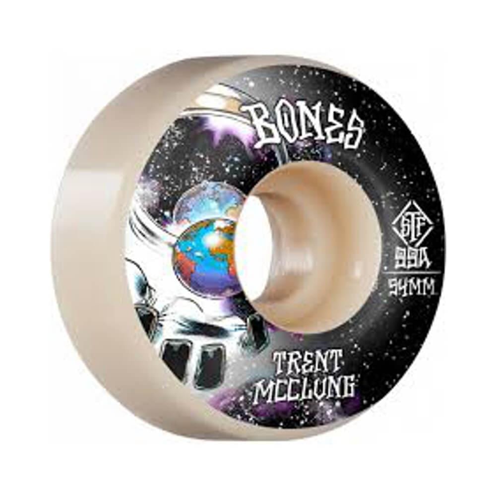 Bones Skateboard Wheels STF McClung Unknown V1 Standard 54mm 99A - Set of 4 - 50-50 Skate Shop