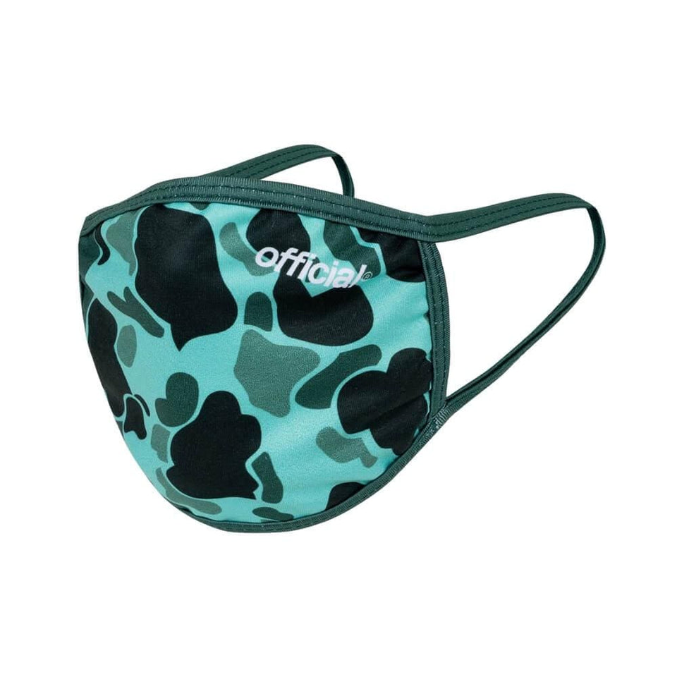 Official Face Mask Duck Camo Green L/XL - 50-50 Skate Shop