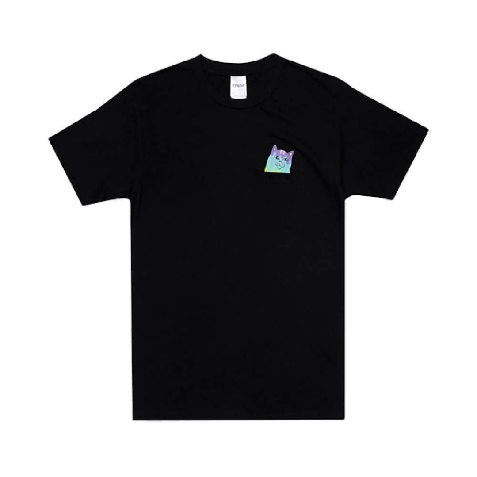 Ripndip Rainbow Nerm Pocket Tee Black - 50-50 Skate Shop