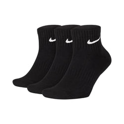 Nike SB Skate Everyday Cushioned Ankle Socks Black 3 Pack - 50-50 Skate Shop