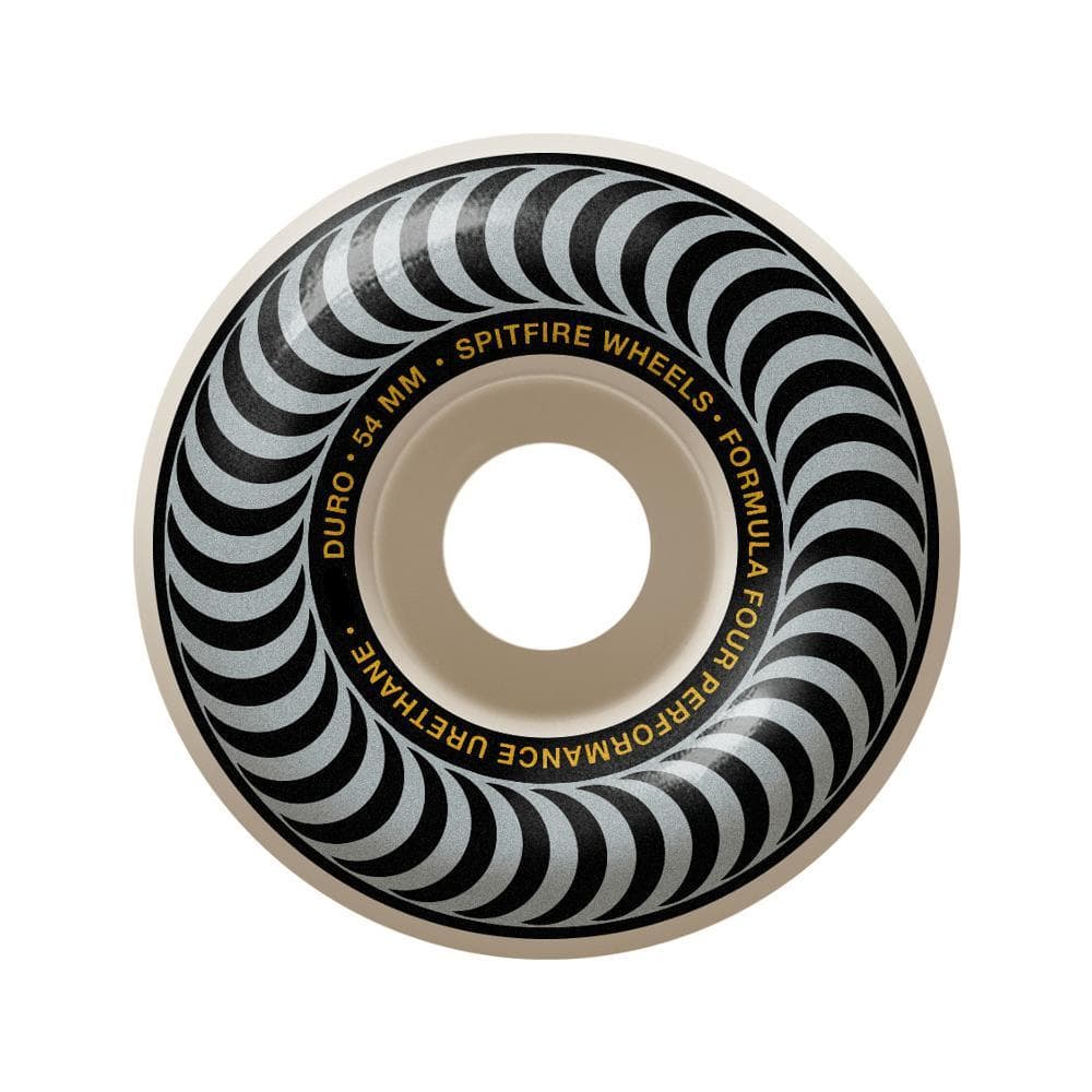Spitfire Wheels F4 99D Classic Swirl 54mm Silver - Set of 4 - 50-50 Skate Shop