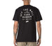 Vans Stacked Rubber Short Sleeve Shirt Black - 50-50 Skate Shop