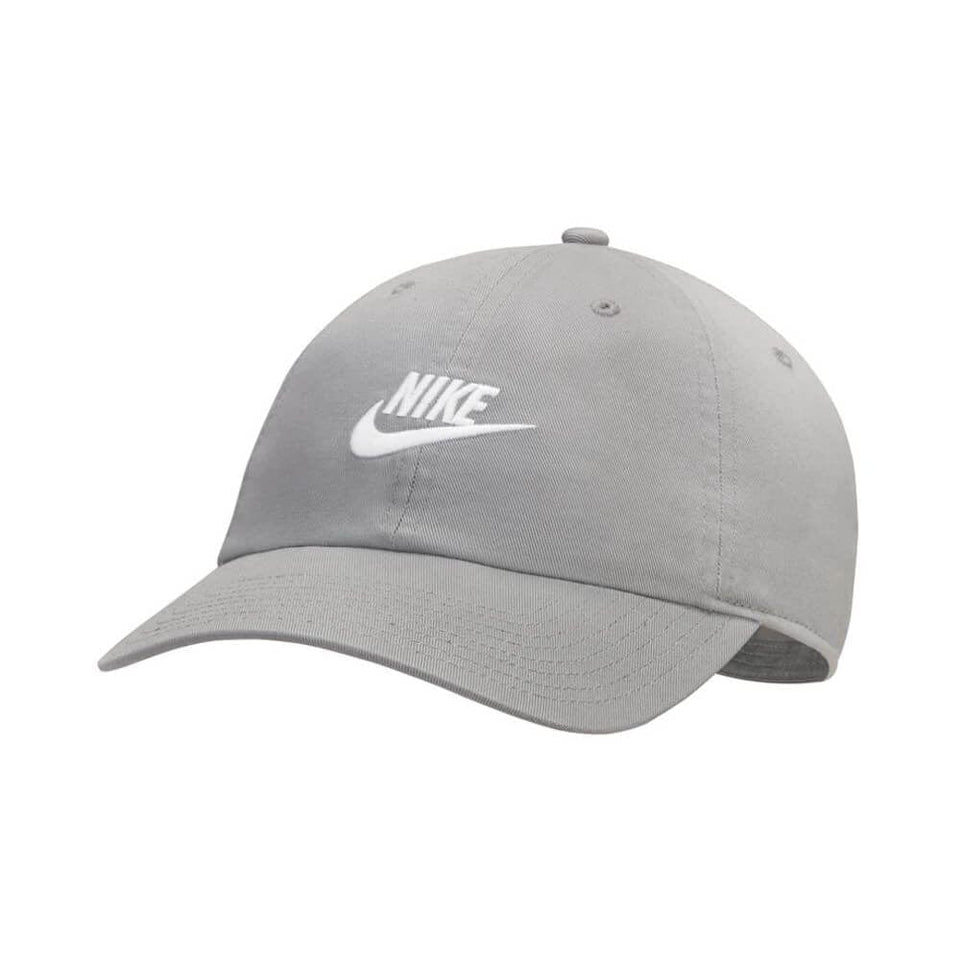 Nike Hat Heritage 86 Futura Washed Particle Grey White - 50-50 Skate Shop