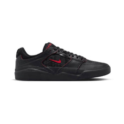 Nike SB Ishod Premium - Black Black Black University Red - 50-50 Skate Shop