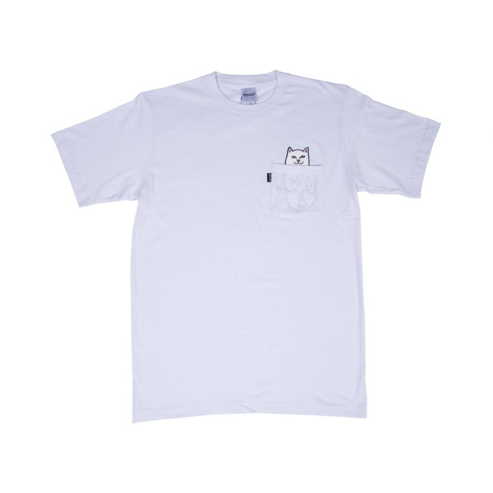 Ripndip Lord Nermal Pocket Tee White - 50-50 Skate Shop