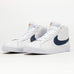 Nike SB Zoom Blazer Mid ISO White Navy White Safety Orange - 50-50 Skate Shop