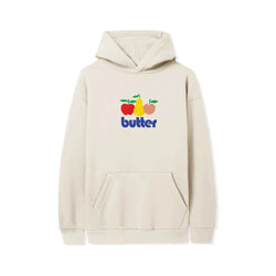 Butter Goods Orchard Pullover Hoodie Cream - 50-50 Skate Shop