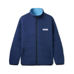 Butter Goods Quilted Reversible Jacket Navy Blue - 50-50 Skate Shop