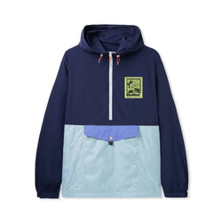 Butter Goods Ripstop Paneled Jacket Navy - 50-50 Skate Shop