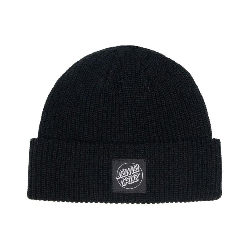 Santa Cruz Womens Beanies Opus Dot Black - One Size Fits Most - 50-50 Skate Shop