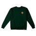 Spitfire Skate Sweater Crewneck Classic 87 Swirl Dark Green Yellow - 50-50 Skate Shop