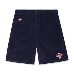 Butter Goods x Smurf Mushroom Corduroy Shorts Indigo - 50-50 Skate Shop