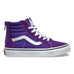 Vans Kids Sk8 Hi Zip Heliotrope True White - 50-50 Skate Shop