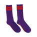 Welcome Summon Socks - Purple/Red - 50-50 Skate Shop