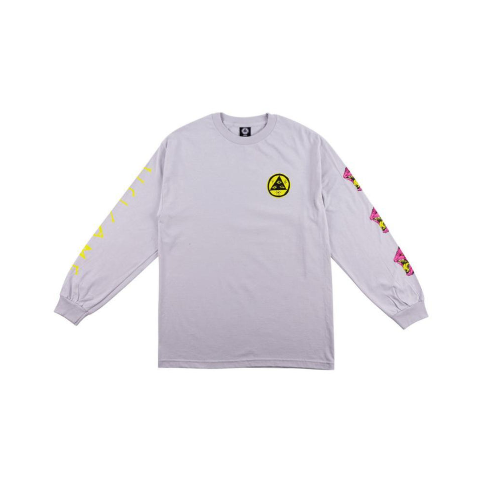 Welcome Tasmanian Long Sleeve Tee - Silver - 50-50 Skate Shop