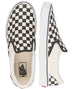 Vans Classic Slip On Black White Checker White - 50-50 Skate Shop