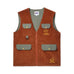 Butter Goods x Smurf Forage Corduroy Vest Rust - 50-50 Skate Shop