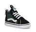 Vans Toddler Sk8 Hi Zip (Woodland Camo) Black Woodland - 50-50 Skate Shop