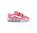 Vans Toddlers Old Skool V (Unicorn) Strawberry Pink True White - 50-50 Skate Shop