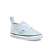 Vans Toddler Authentic Elastic Lace Baby Blue True White - 50-50 Skate Shop