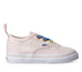 Vans Toddler Authentic Elastic Lace Rainbow Shine Heavenly Pink True White - 50-50 Skate Shop