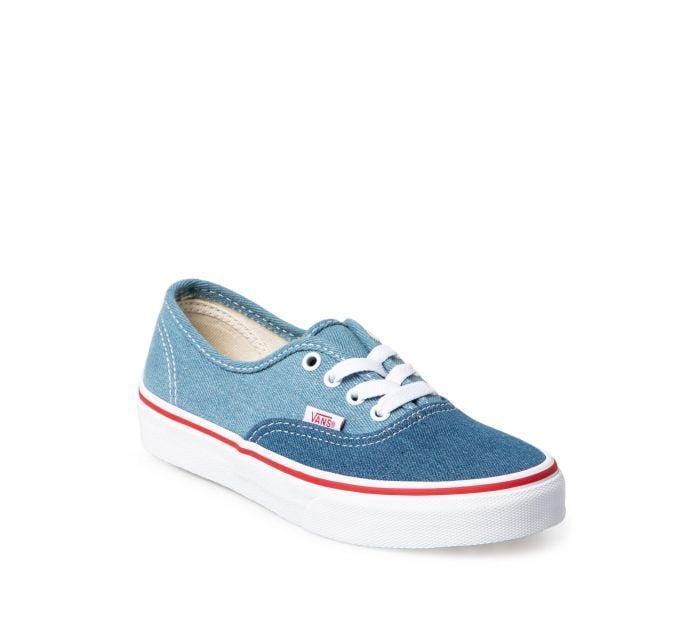 Vans Boys Vans Jeans Tenis Vans Kids Authentic Denim Tone Blue