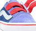 Vans Toddler Old Skool V (Color Block) Baja Blue High Risk Red - 50-50 Skate Shop