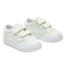 Vans Toddler Old Skool V (UV Glitter) Pink True White - 50-50 Skate Shop