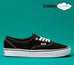 Vans Comfycush Authentic (Classic) Black True White - 50-50 Skate Shop
