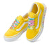 Vans Kids Old Skool (Rainbow Lace) Cyber Yellow True White - 50-50 Skate Shop