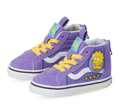 Vans x The Simpsons Toddler Sk8 Hi Zip Lisa 4 Prez | Afterpay