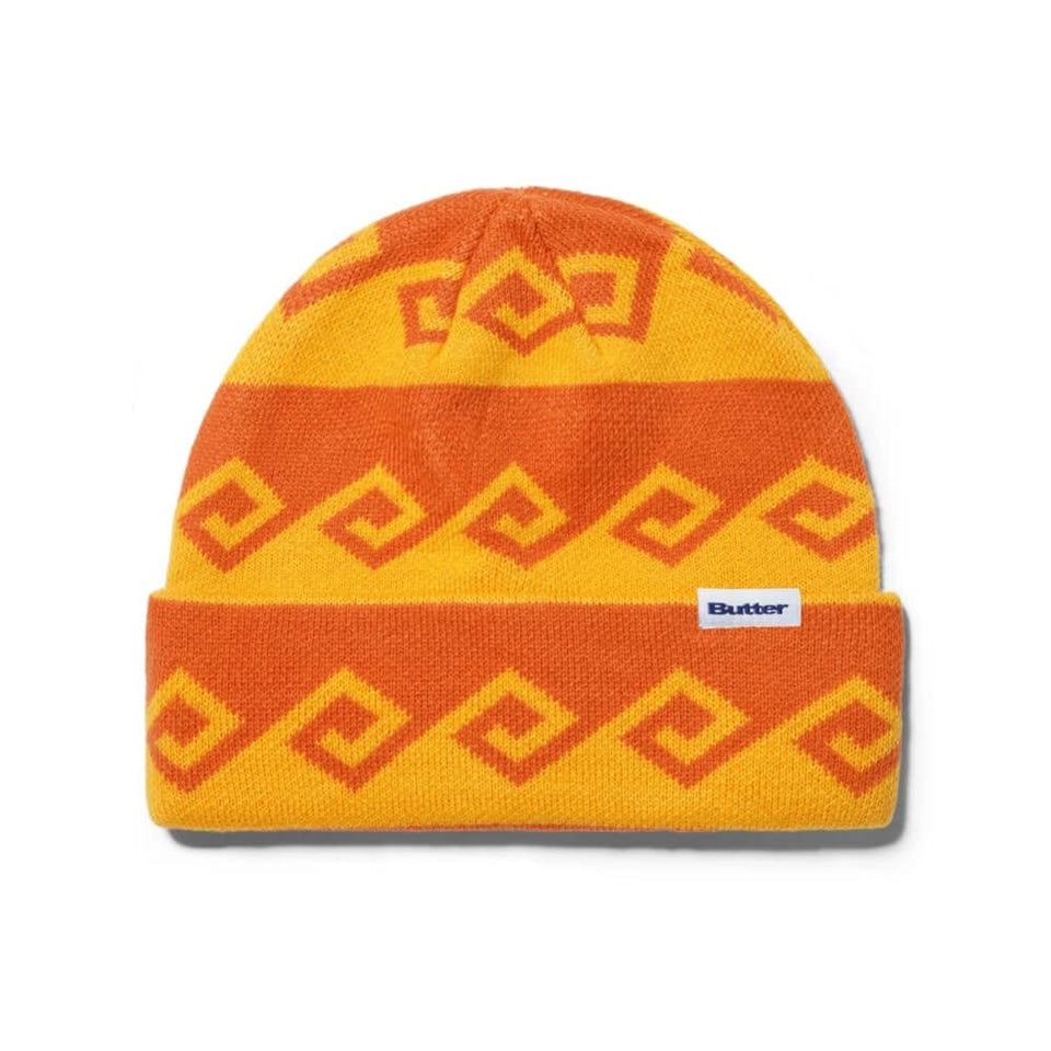 Butter Goods Waves Beanie Burnt Orange OSFA - 50-50 Skate Shop